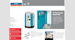 Desktop Screenshot of dixi.nl